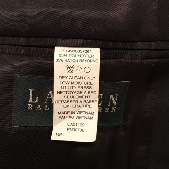 Ralph Lauren Youth Male Black Blazer - Picture 8 of 8